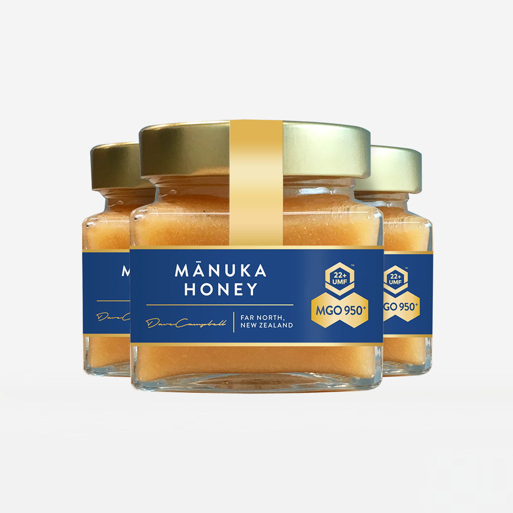 MGO 950+ | UMF 22+ Mānuka Honey 8.8 oz (3 Pack)