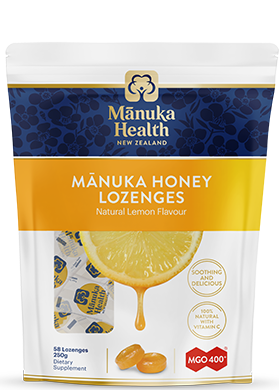 Mānuka Honey & Lemon Lozenges