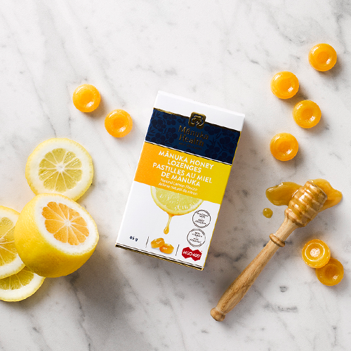 Mānuka Honey & Lemon Lozenges